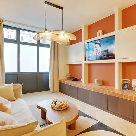 Charming -2br-6p- Montmartre Appartamento *